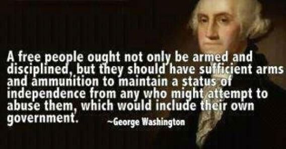 George Washington on Gun Control